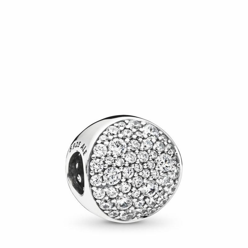 Pandora Pavé Sphere Charm Silver Egypt ST8426970